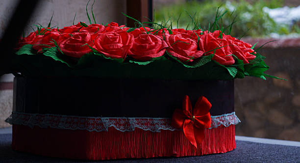 istock In a bouquet made of paper 2225202381