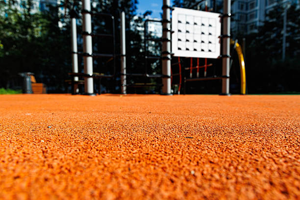 istock Vibrant playground surface inviting joyful play and exploration in a sunny outdoor setting 2225207876