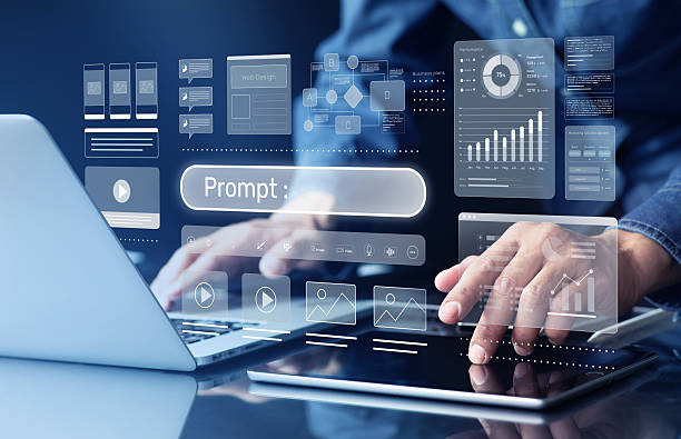 istock Prompt generator with generative ai platform technology.Creativity and business ideas 2225208252