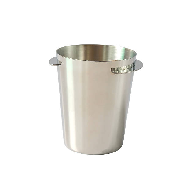 istock Stainless steel coffee cup on white background 2225211361