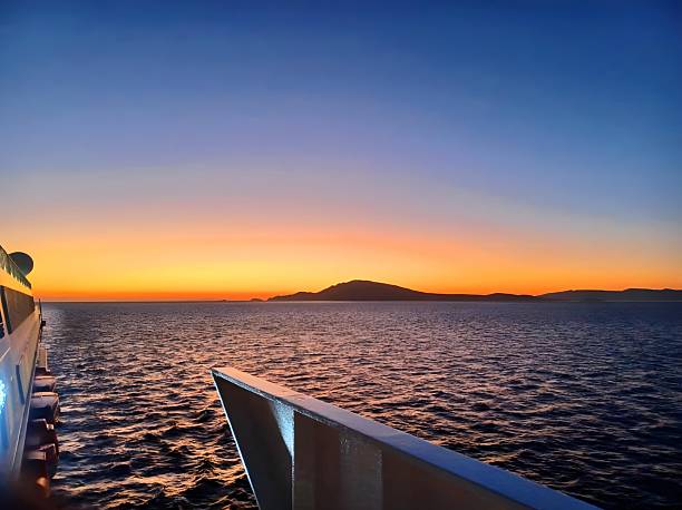 istock Aegean Sea sunset view 2225216719