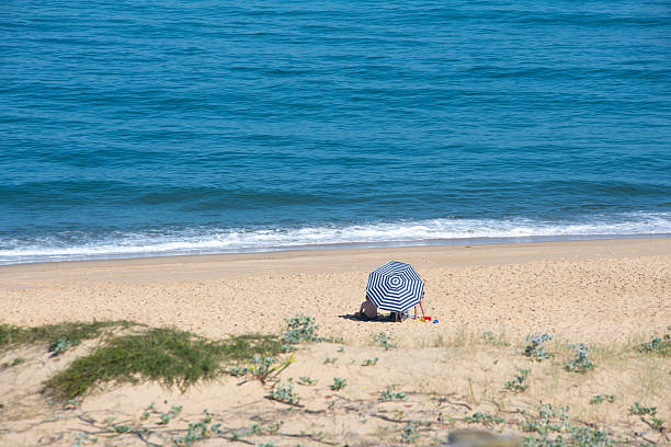 Bright sunshine in southwest France