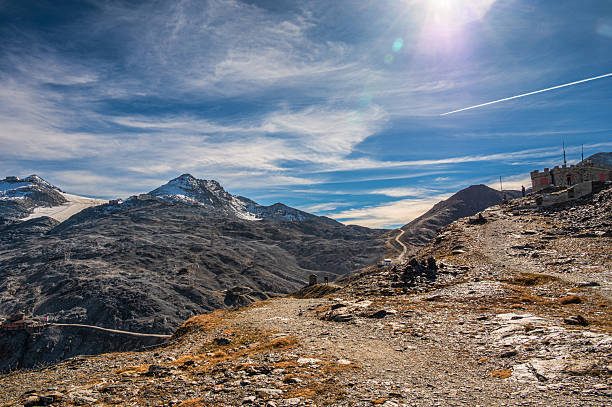 glacier in the dolomites
