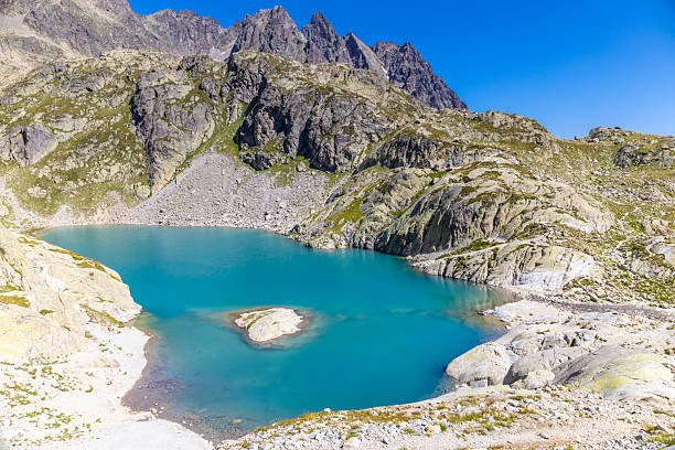 istock Lac Blanc mountain lake in Chamonix Alps 2225232604
