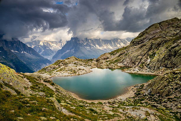 istock Lac Blanc mountain lake in Chamonix Alps 2225232838