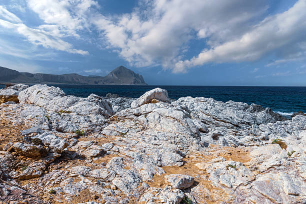 panoramic photo of the splendid Sicilian coast