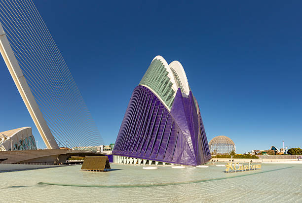 Valencia, Spain - March 29, 2025: A picture of the L'Agora or CaixaForum Valencia, part of the City of Arts and Sciences.