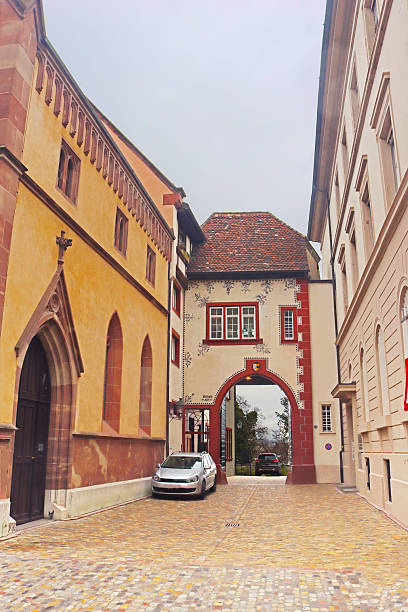 istock Medieval building, Rittergasse Street, Basel, Switzerland 2225238346