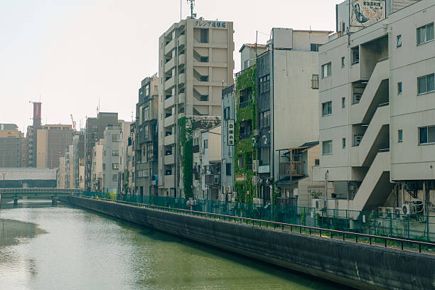 Osaka, Japan - may 2 2025 Dotonbori district morning . High quality photo