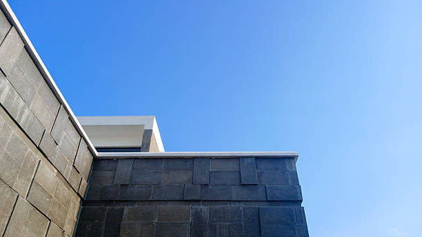 istock Modern building with blue sky background. Background for project or quotes. 2225241482