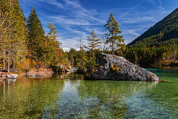 istock Clear Autumn Day at Hintersee Lake in Berchtesgaden, Germany 2225242505