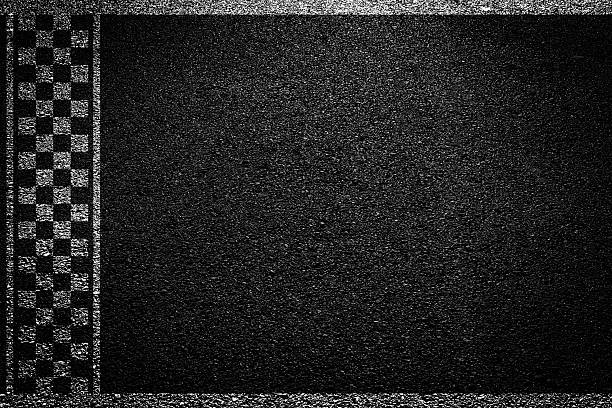 istock Finish line. Asphalt road racing texture background. Top view. Racing first concept. 2225247278