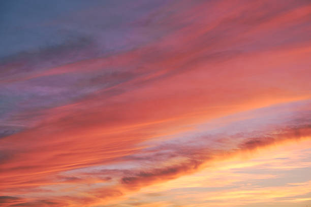 istock A sunset. Heaven, orange sky Sun rays Wallpaper 2225249171