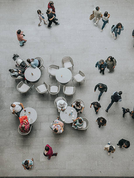 istock View above people in a public square 2225259964