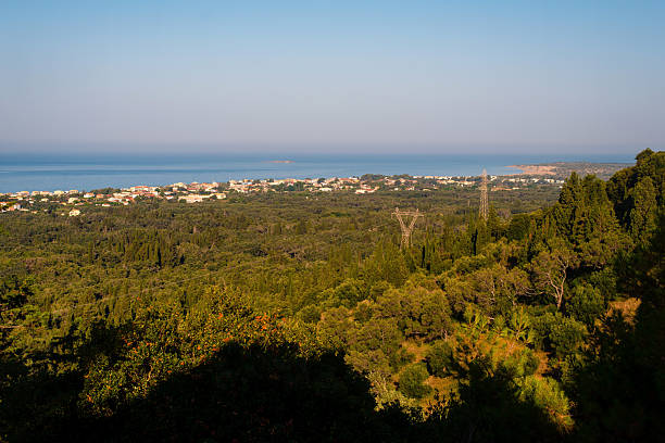 istock Scenic Coastal Town Overlooking the Sea 2225266817