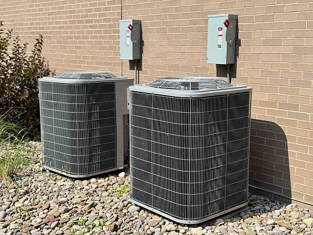 istock Exterior Air Conditioning Units HVAC Heating and Cooling System 2225274083
