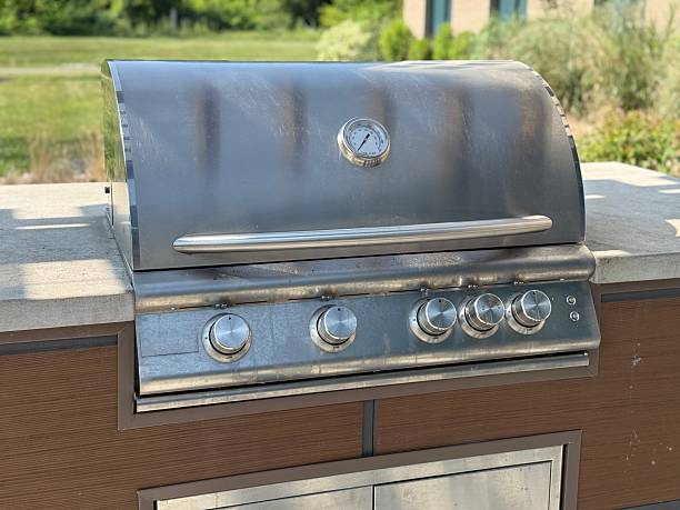 istock Patio Gas Grill 2225274118