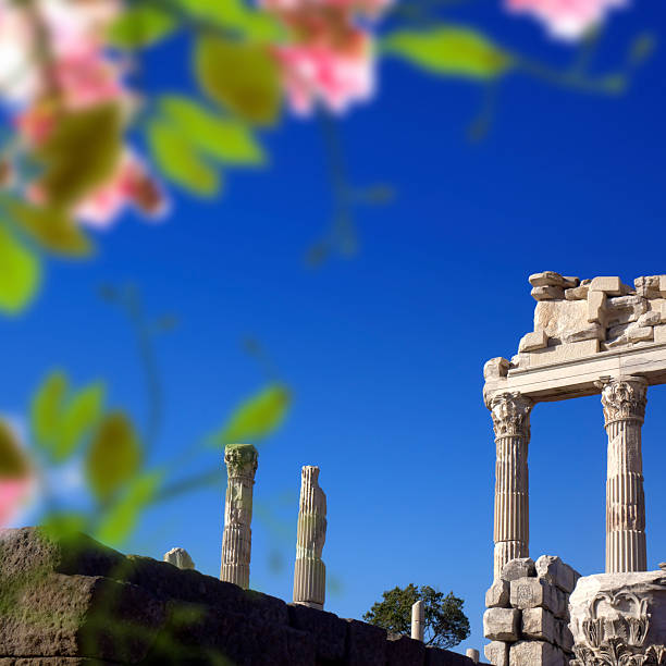 Greek Pergamon, ancient Greek city in Mysia, situated 16 miles from the Aegean Sea on a lofty isolated hill on the northern side of the broad valley of the Caicus (modern Bakır) River. The site is occupied by the modern town of Bergama, in the il (province) of İzmir, Turkey.