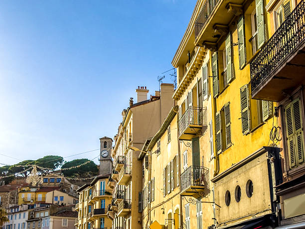 The small town of Cassis in France near Marseille, during the summer