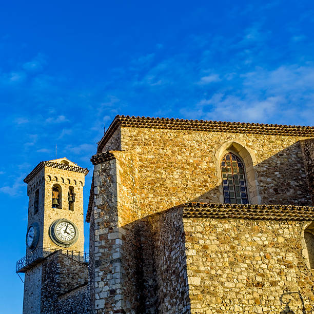 The Église Notre-Dame de l'Espérance. The most important church in Cannes, dedicated to Our Lady of Hope. Built between the 15th and 16th century, During the World War II this church was also used as a hospital for the injured. Hilltop Gothic-style stone church.