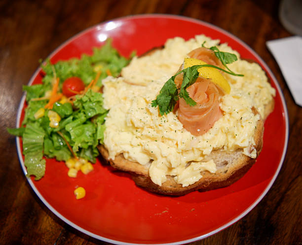 Egg salmon toast from Antipodean Coffee Roasters Makati City Philippines.