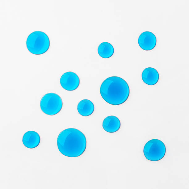 istock Drops of cosmetics on a white background 2225315547