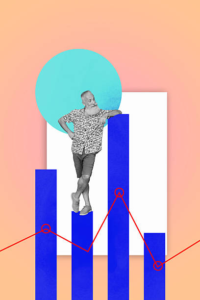 istock Collage Featuring Excited Business person With Business Chart Pie Graph Analyzing Data Statistics Concept 2225316220