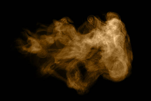 istock brown dust to blow black background 2225323143