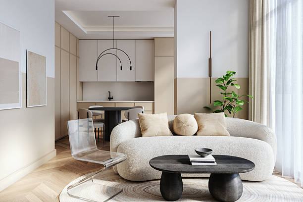 istock Modern luxury living room interior - 3d render 2225326784