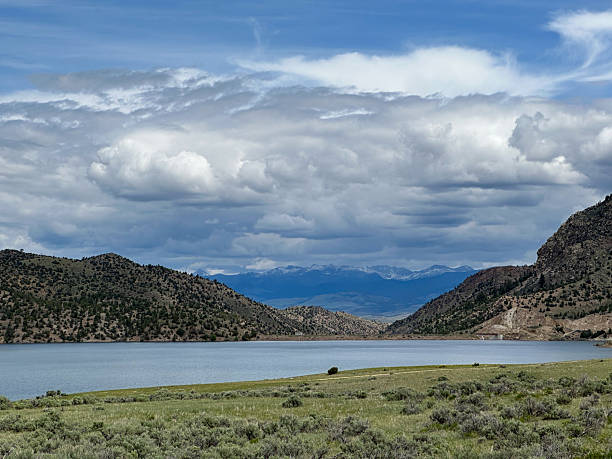 istock Mountain Lake Under Dramatic Sky, Ruby Reservoir and Tobacco Root Mountains 2225332861