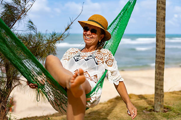 Tourists at Amor Beach, Rio Grande do Norte