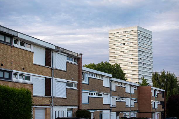 Part of a series: Houses, flats and streets in Mons-en-Barœul - a suburban, residential district of Lille, France