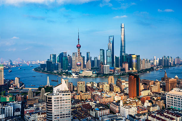Shanghai city skyline