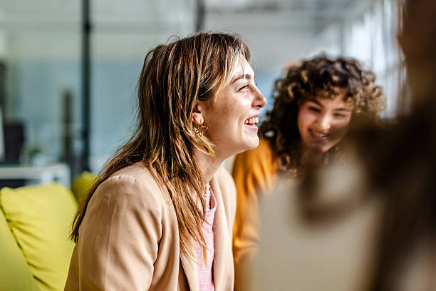 istock Engaging teamwork in a modern office setting fosters creativity and collaboration among colleagues during a productive meeting 2225369357