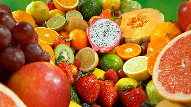 istock Different Types of Fresh Fruit on a Pile 2225370881