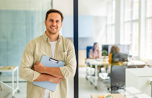 istock Professional teamwork in a modern office setting with engaged colleagues collaborating on business tasks 2225371052