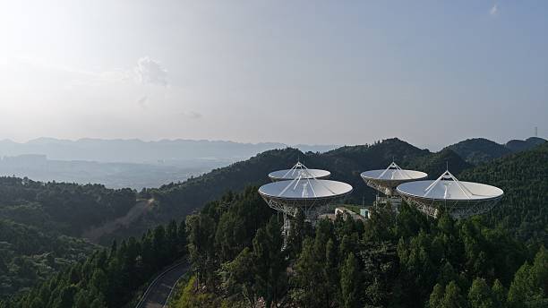 istock Distributed radar celestial measurement instrument on the mountaintop 2225374761