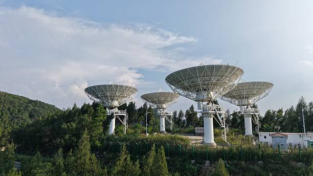 istock Distributed radar celestial measurement instrument on the mountaintop 2225375477
