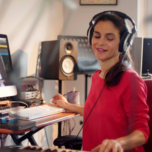 istock Electronic music woman c 2225379658