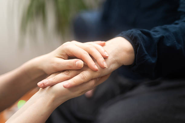 istock Parkinson disease patient, Alzheimer elderly senior 2225389543