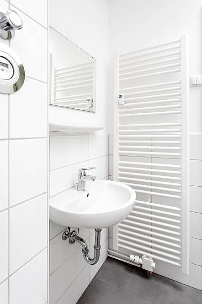 istock Newly renovated generic apartment - bathroom 2225405103