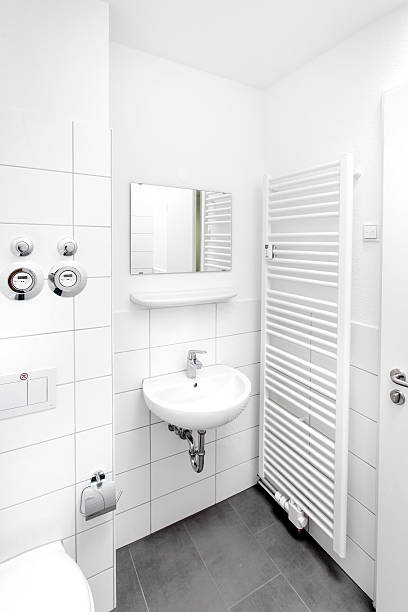 istock Newly renovated generic apartment - bathroom 2225405136