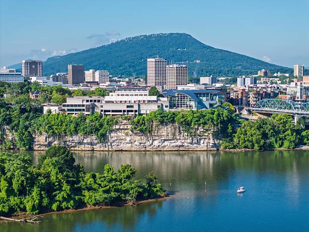 istock Chattanooga Skyline and Tennessee River 2225420685