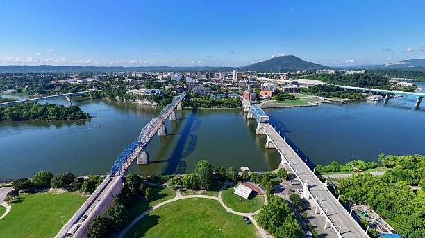 istock Tennessee River and Bridges at Chattanooga 2225420723