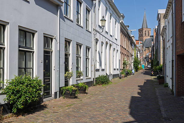 istock A quiet, charming cobblestone street in Amersfoort. 2225426931