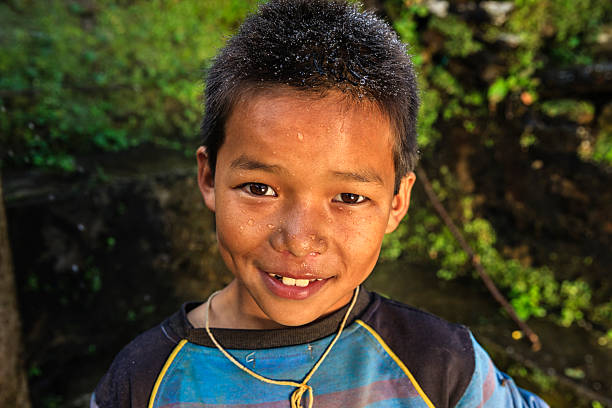 istock Happy Nepali boy near Annapurna Range 2225437954