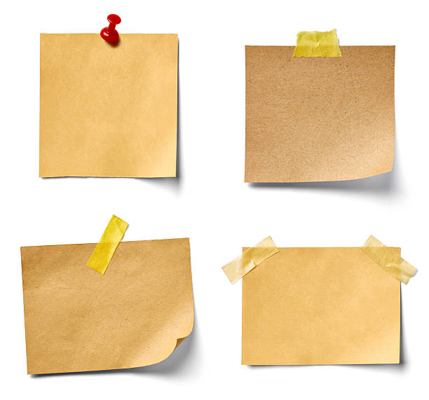 istock note paper blank sign tag label vintage 2225446917