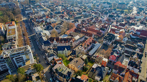 istock Aerial view around the town Kassel in Germany 2225457060