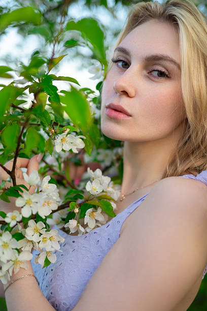 istock Flowers girl portrait 2225462588