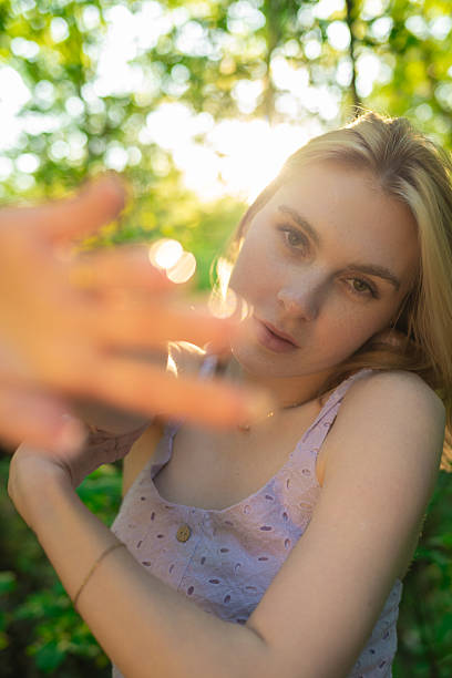 istock Forest girl portrait 2225462593